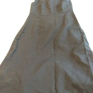Women Banana Republic Knee Length Dress Black Sleeveless Stretch Lined Sz 6